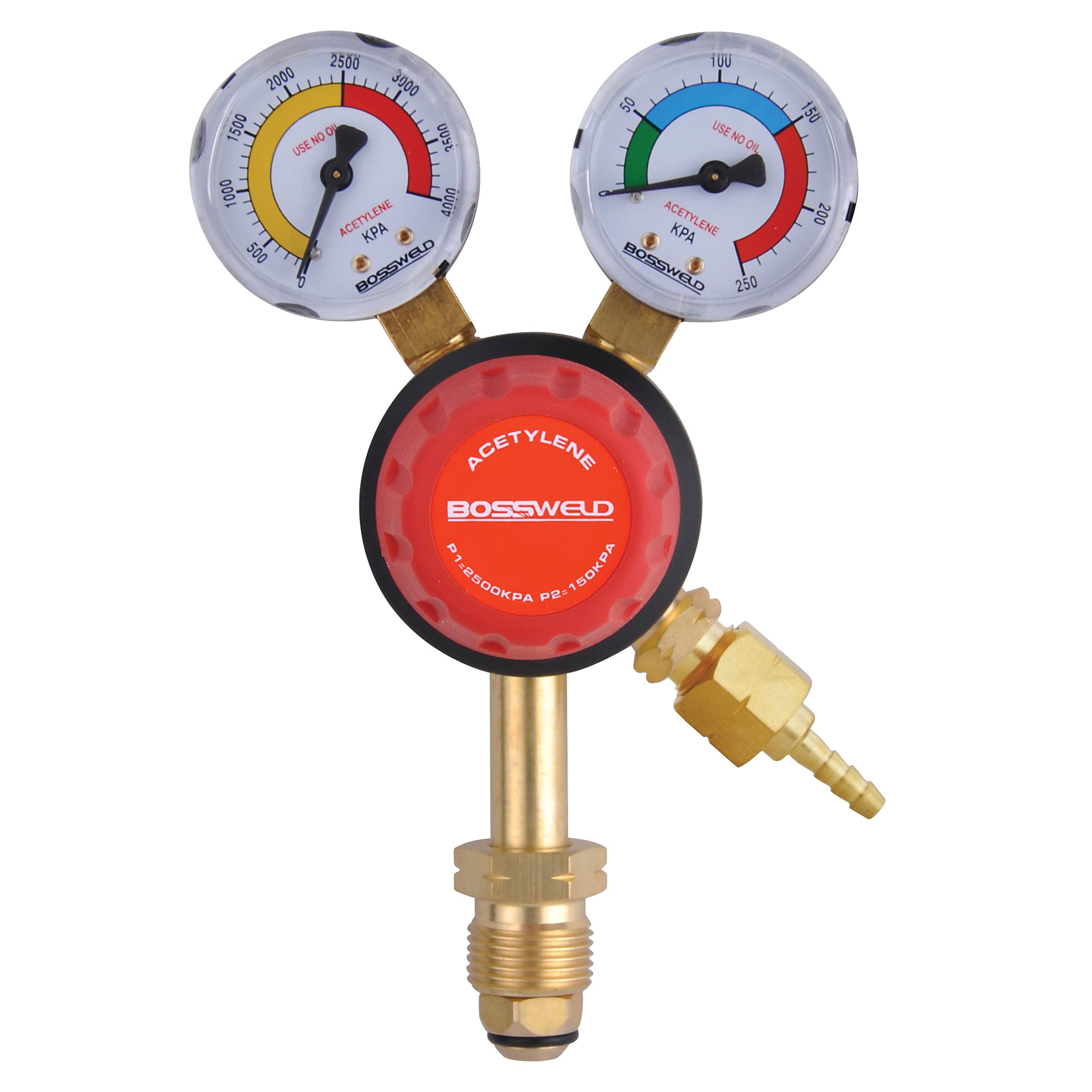 BOSSWELD Acetylene Gas Regulator – A&S Welding & Electrical