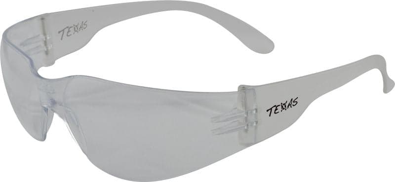 TEXAS Clear Safety Glasses w/ Anti-Fog