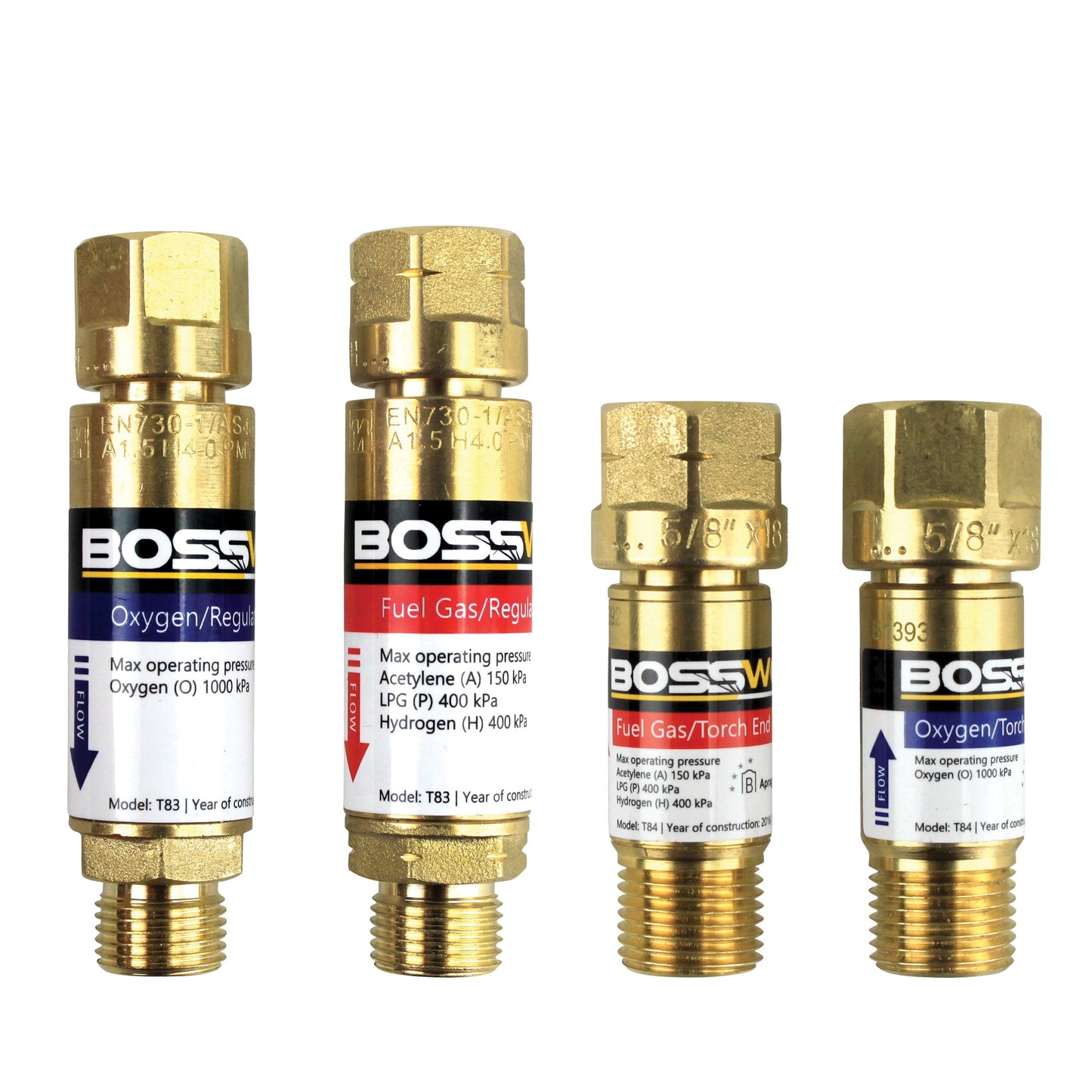 BOSSWELD Oxygen/Acetylene Gas Kit