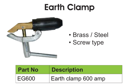 ArcForce Ground Earth Clamp 600A EG600
