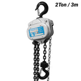 GARRICK GCBLL0203 2 Ton 3m Industrial Chain Block - GCBLL0203 - A&S Welding & Electrical