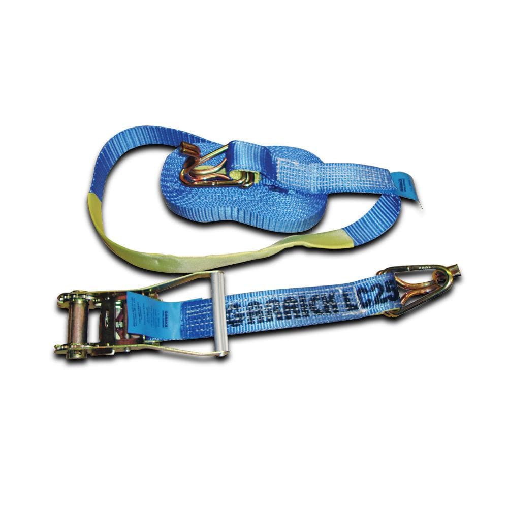 GARRICK Ratchet Tie Down 25mm x 5m - 0.75T - GRTD25-0.75T - A&S Welding & Electrical