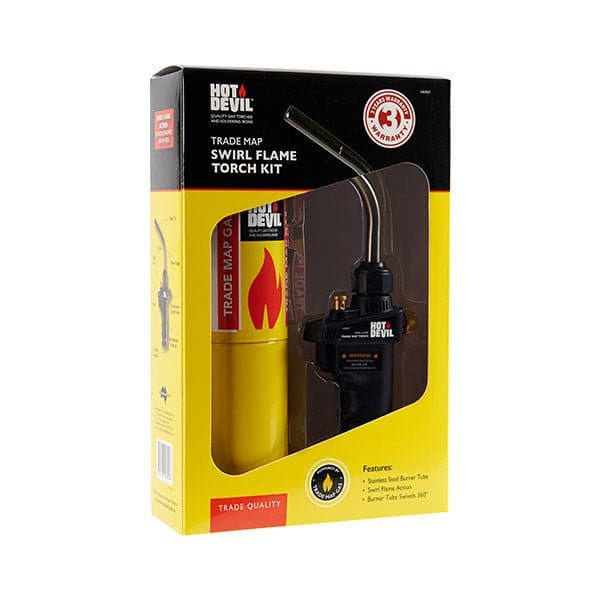 Hot Devil HD027 Trade Map Swirl Flame Torch Kit - HD027 - A&S Welding & Electrical