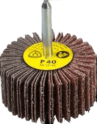 KLINGSPOR KM 613 - Small abrasive mop for Stainless steel, Metals - 250985 - A&S Welding & Electrical
