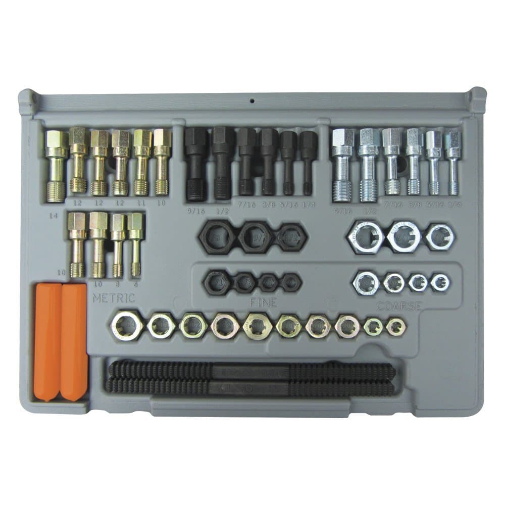LANGTools 48-Piece SAE/Metric Thread Restorer Kit - 971 - A&S Welding & Electrical