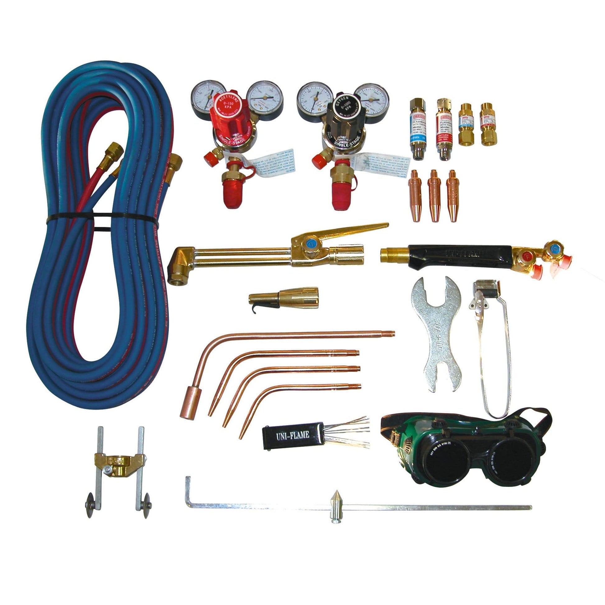 Oxygen and Acetylene Gas Kit - KKOXY1 - A&S Welding & Electrical