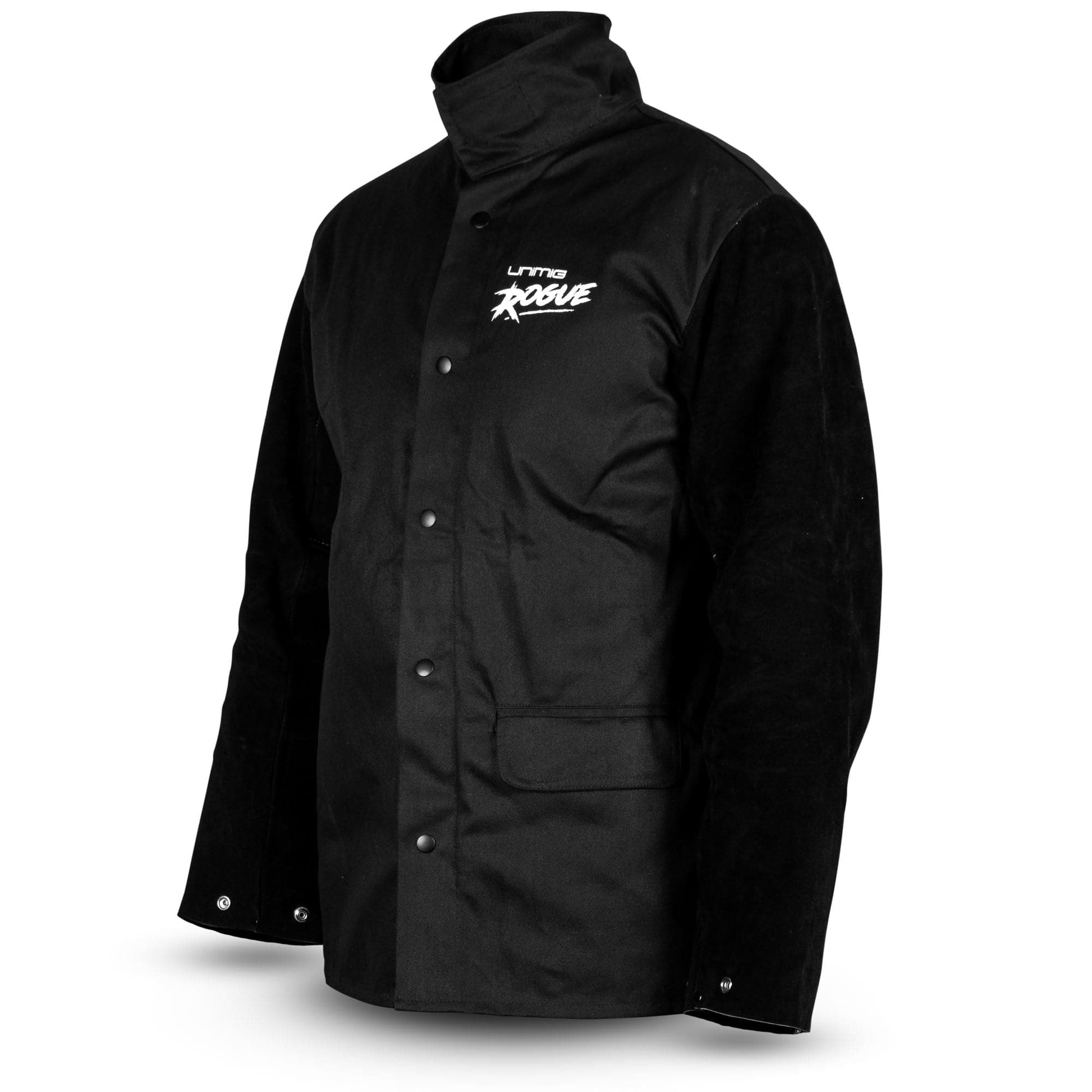ROGUE Leather Sleeved Welding Jacket - UMWJ-B-XL - A&S Welding & Electrical