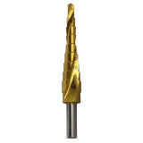 Spiral Flute Step Drills - 9STSFM4-12S - A&S Welding & Electrical