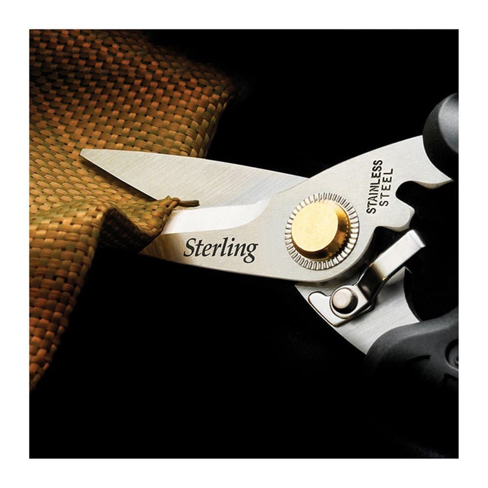 Sterling 185mm Black Panther Red Hi Tensile Industrial Snips - 29-702 - A&S Welding & Electrical