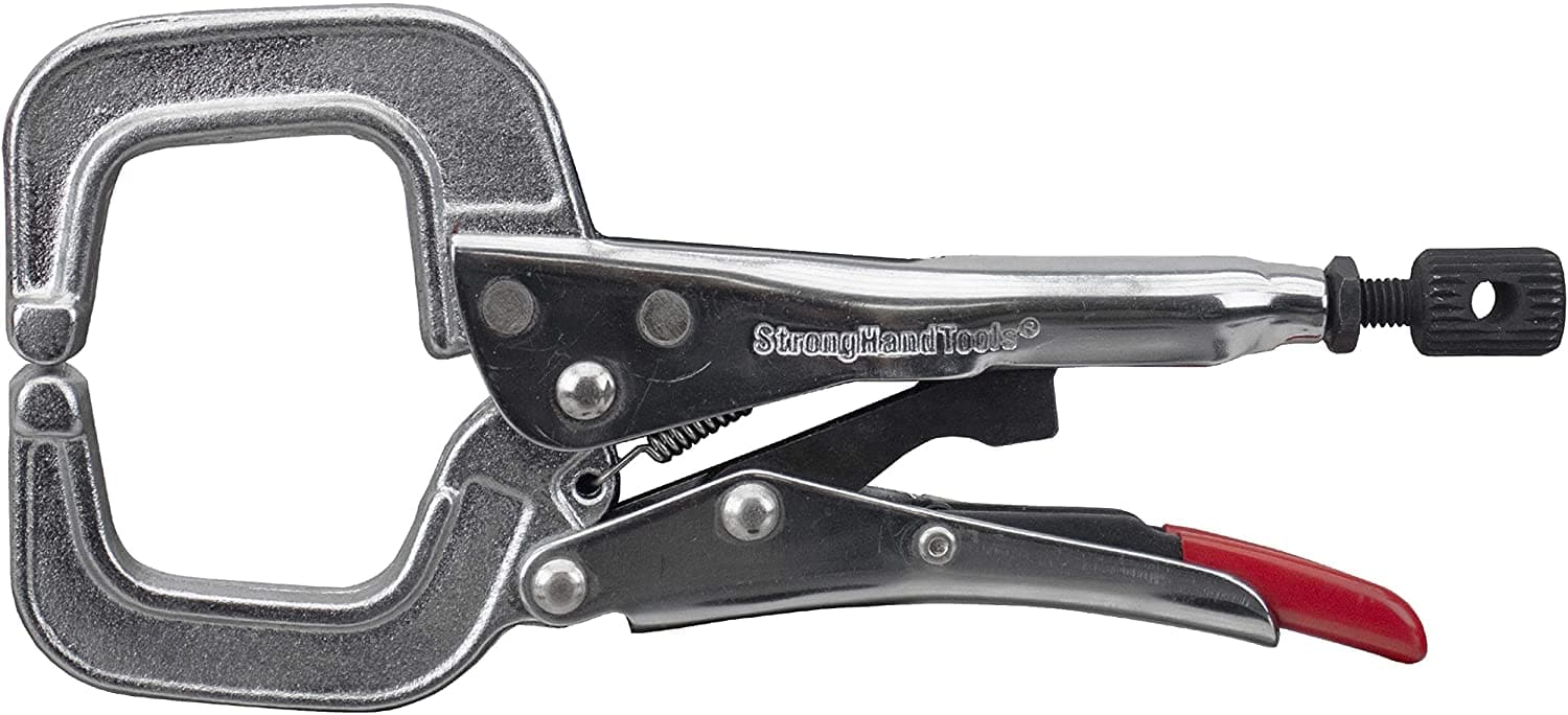 StrongHand PR6 Locking C-clamp Pliers 165mm - PR6 - A&S Welding & Electrical