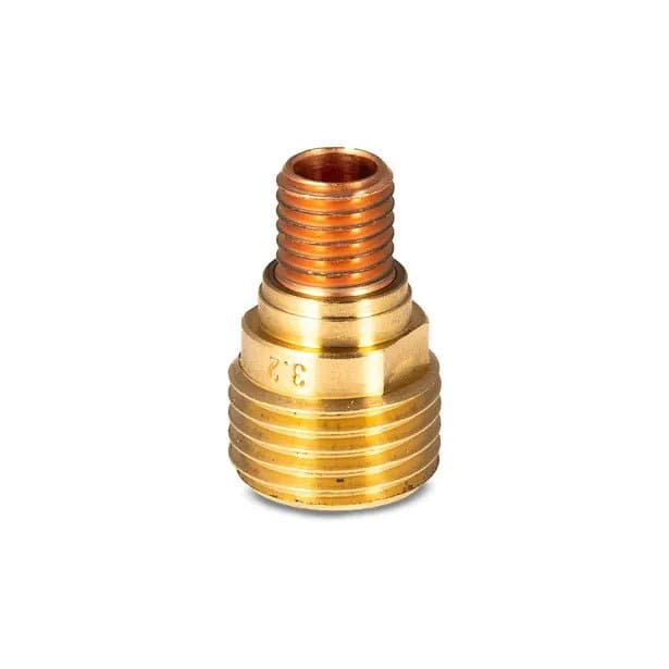 TIG Torch Gas Lens Collet Body 2pk (Torch Type: 9/17/18/26/T2/T3W) - P45V43 - A&S Welding & Electrical