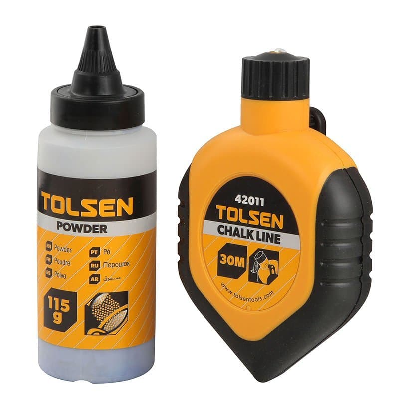 TOLSEN Chalk Line Reel Set