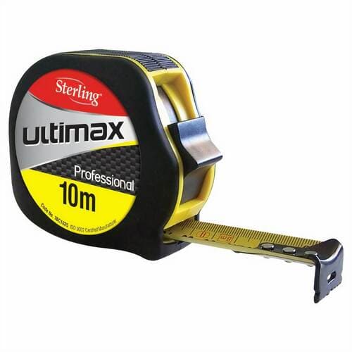 Ultimax 10 metre Professional Tape Measure
