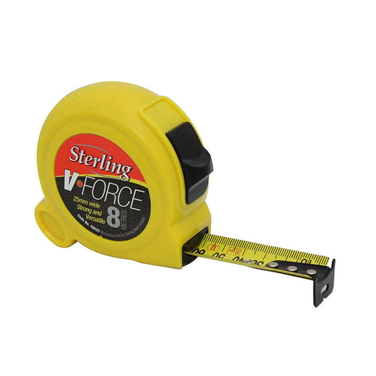 Sterling V-Force 8m Tape measure